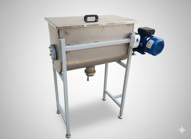 میکسر افقی پودر ۱۰۰ لیتری